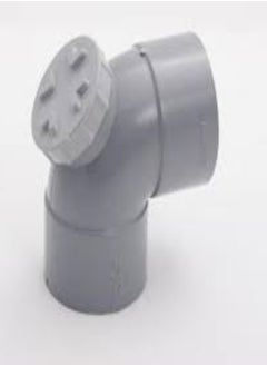 KNP Door Elbow UPVC Pipe Fitting (4 Inch) is a specialized component used in plumbing and drainage systems to facilitate the change of direction in the pipe run.