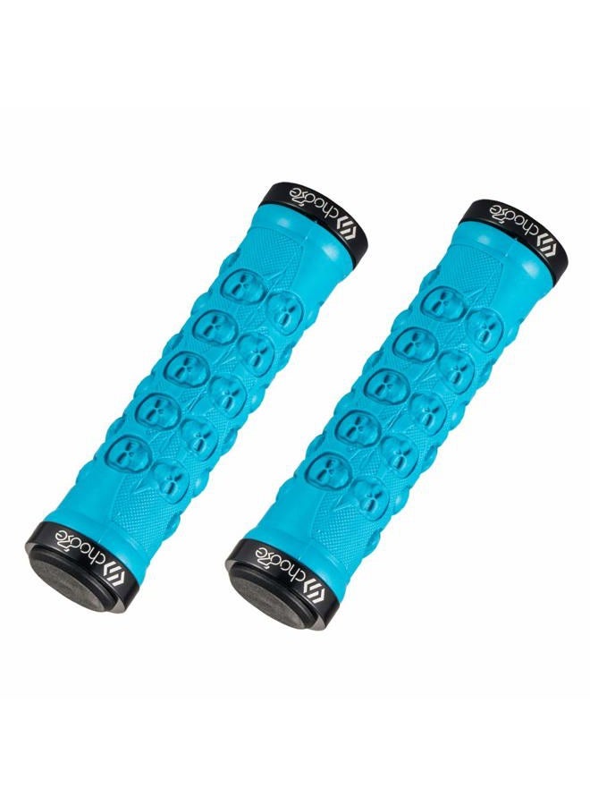Choose Mountain Bike Grips Bicycle Handlebar Grips Double Lock on MTB Grips BMX Folding Bike Grip Blue - Image 3