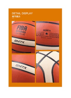 molten Fiba Approved Top Grain Leather Basketball  - Image 5