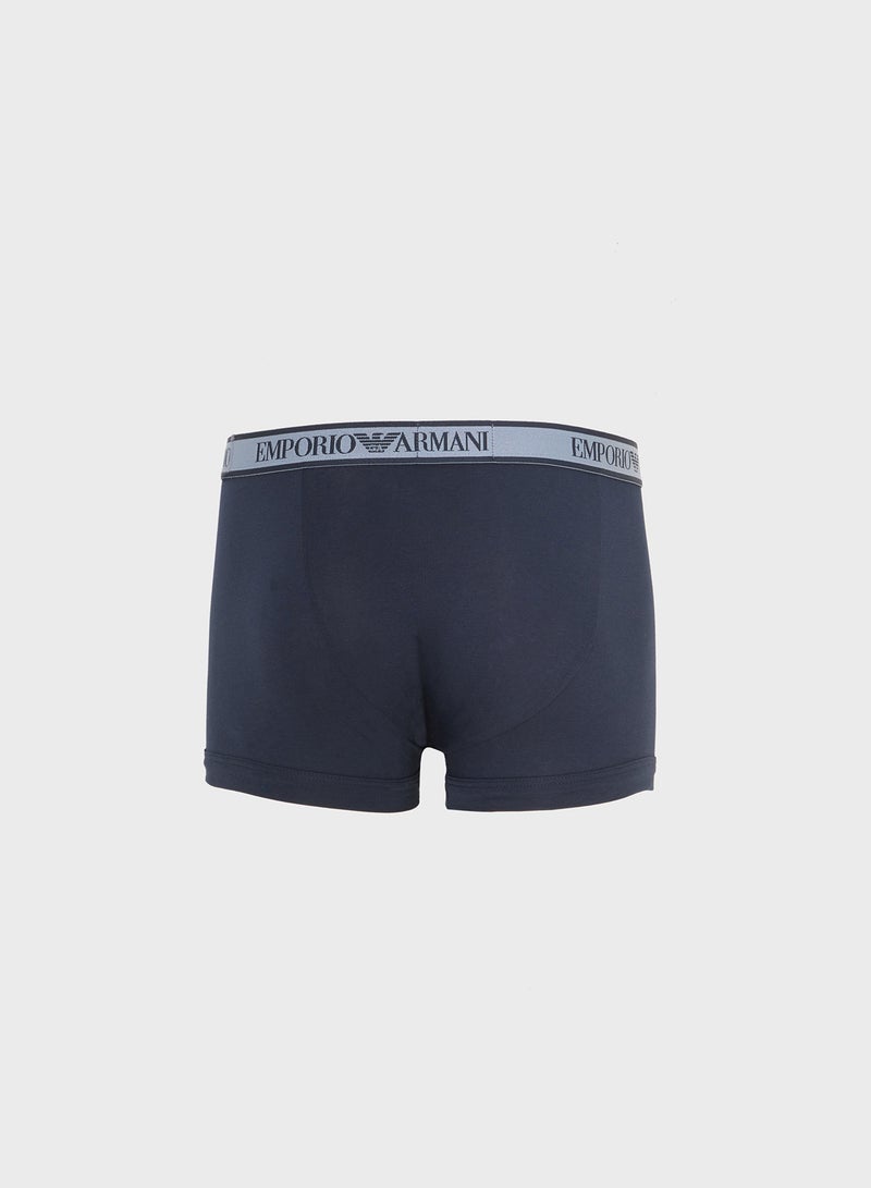 EMPORIO ARMANI 3 Pack Of Logo Boxers - Image 5