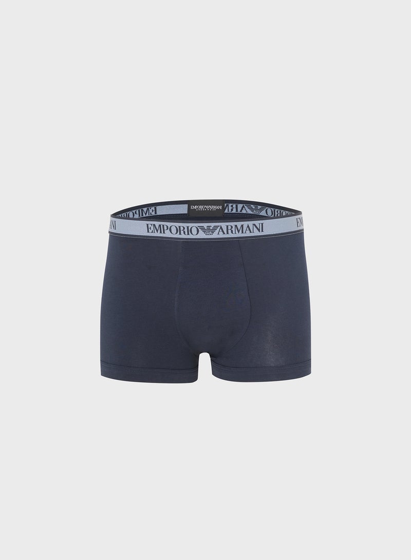 EMPORIO ARMANI 3 Pack Of Logo Boxers - Image 4