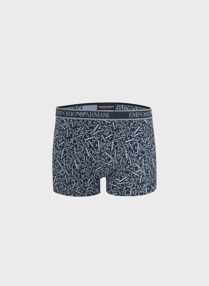 امبوريو ارماني 3 Pack Of Logo Boxers