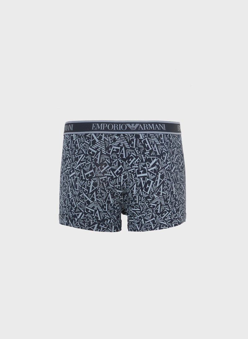 EMPORIO ARMANI 3 Pack Of Logo Boxers - Image 3