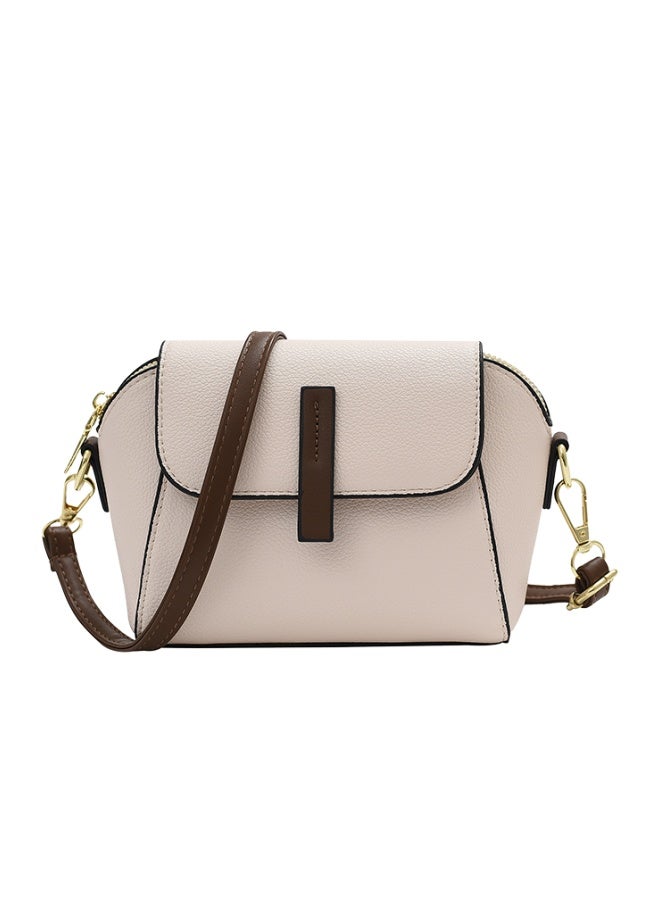 Women's PU Leather Shoulder Bag, Ladies Waterproof and Wear-resistant Crossbody Bag Sling Bag Side Bag Carry Bag, Korean Style Small Bag Satchel Bag Beach Bag Phone Bag for Girls/College Students  - Image 1