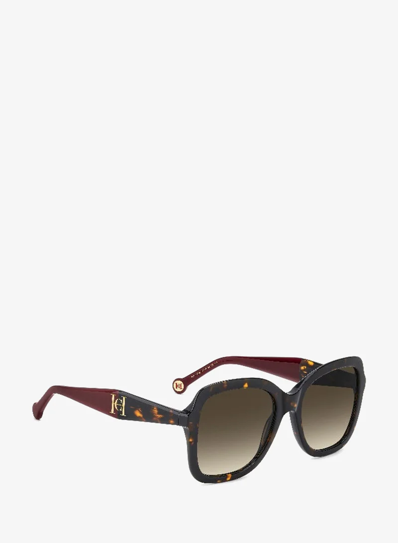 كارولينا هيريرا CAROLINA HERRERA HER 0373/S Sunglasses Brown Square