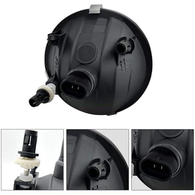 BOXLIGHT Fog Lights Compatible With 20072013 Gmc Sierra 150020072014 Sierra 2500 3500 Not Fit Classic Models 1 Pair Fog Lamps With 880 12V 27W Bulbs Smoked Lens - Image 4