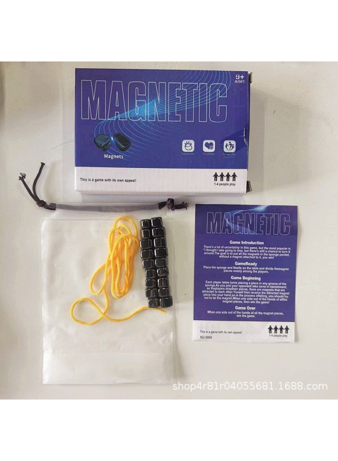 لعبة الشطرنج المغناطيسية، تدريب مغناطيسي يركز على التفكير والمنطق، لعبة تعليمية تفاعلية بين الوالدين والطفل على سطح المكتب