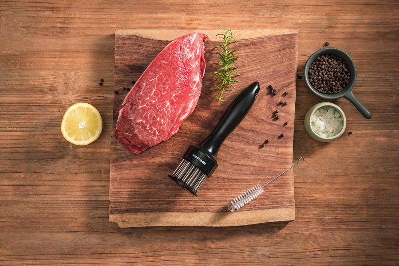 KUCCOON Meat Tenderizer Tool Stainless Steel Needle Ultra Sharp 24 Blades Tenderizer Tool for Tenderizing Beef Chicken Steak Veal Pork - Image 5