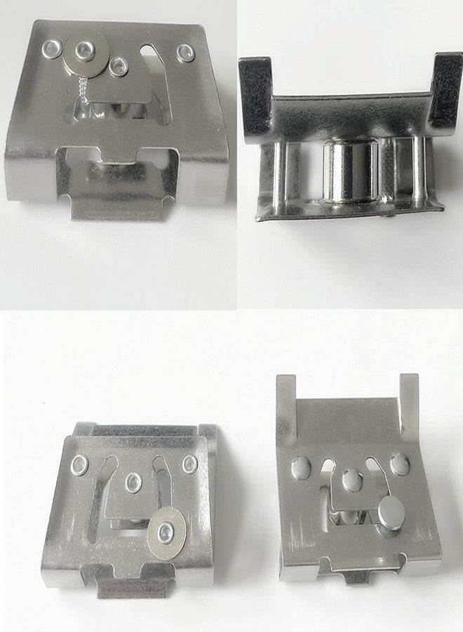 Cutelec 2pcs Cord Lock Mechanism for 2" Low Profile Horizontal Wood or Faux Wood Blinds Venetian Blind Cord Lock - Image 3