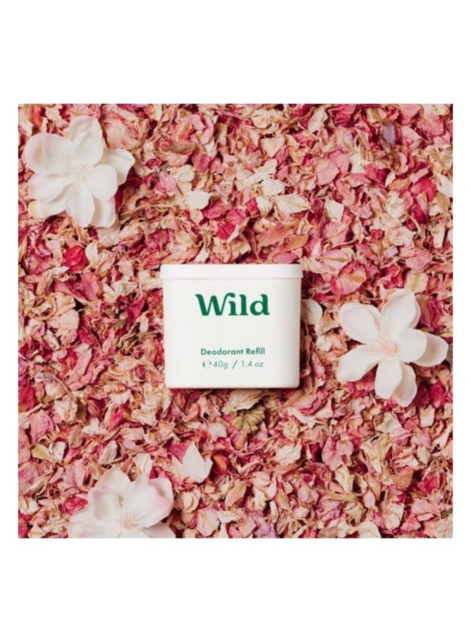 وايلد مزيل عرق طبيعي بري برائحة زهر الكرز، 40 جم - Image 4
