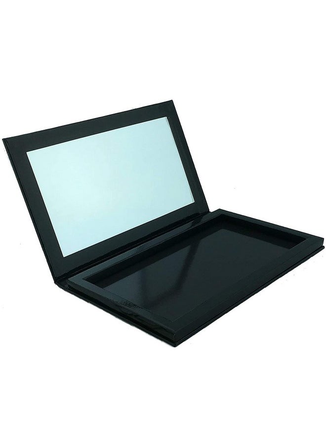JUVITUS Large Empty Makeup Palette With Mirror And 20 Metal Stickers For Customizing Eyeshadows Highlighters And Blushes  - Image 3