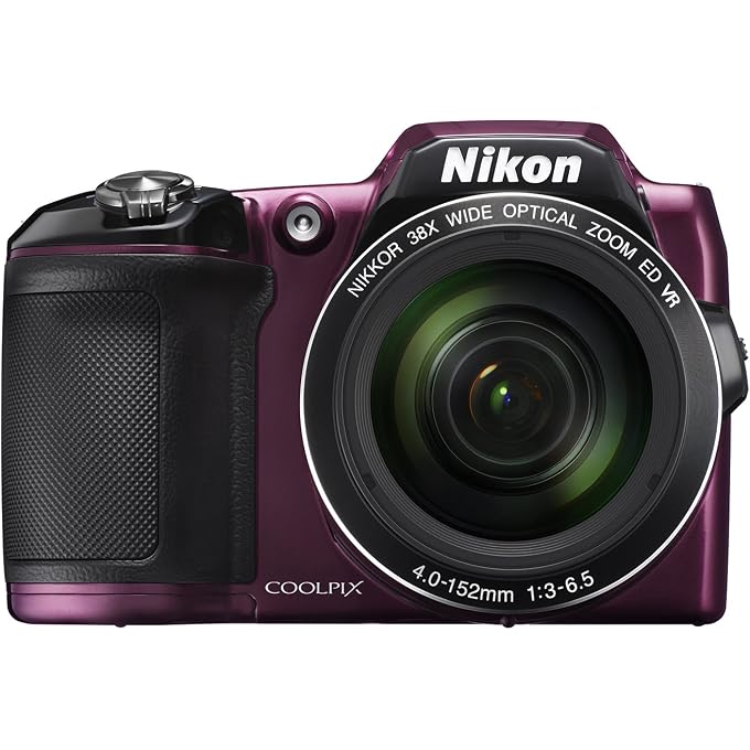Nikon Coolpix l840 38X Wide Optical Zoom (Color Plum) - Image 1