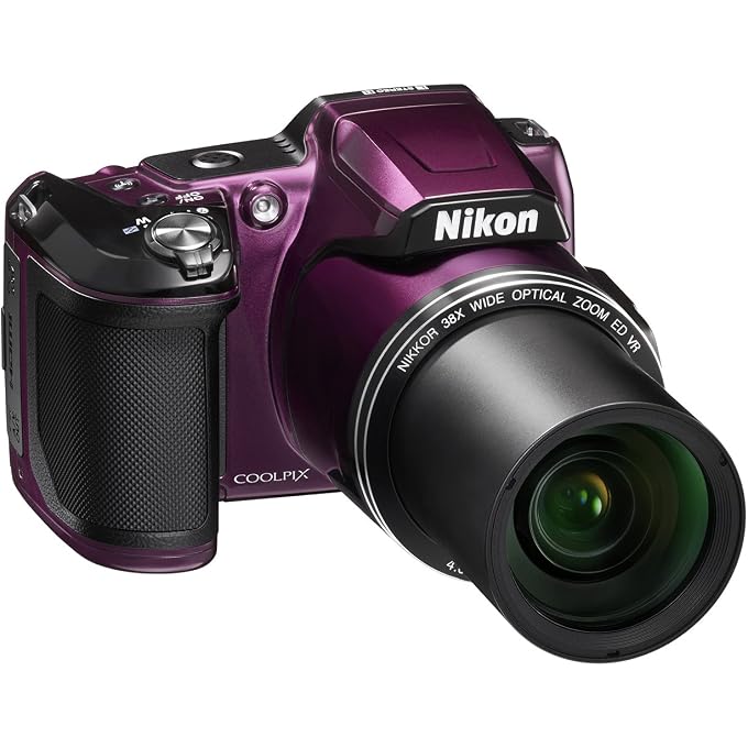 Nikon Coolpix l840 38X Wide Optical Zoom (Color Plum) - Image 3