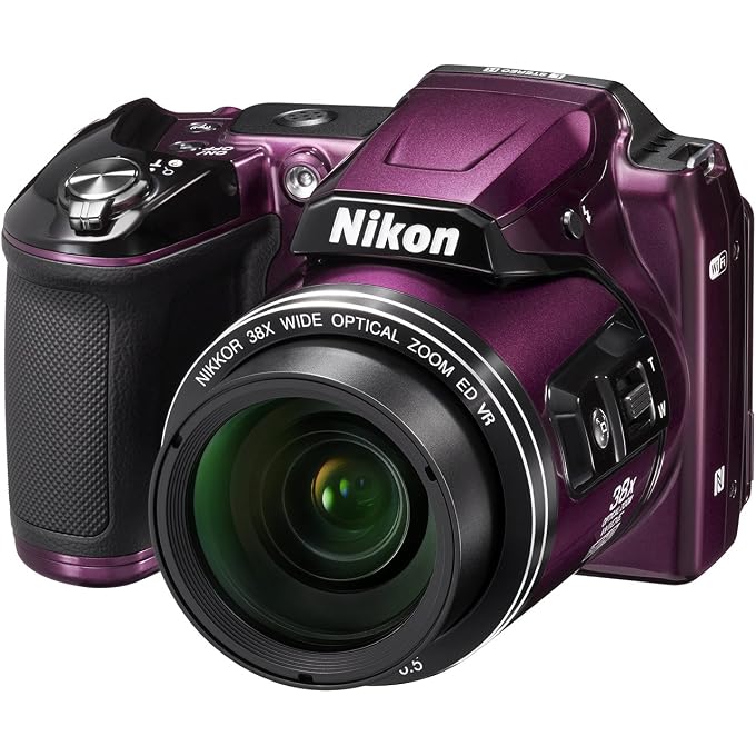Nikon Coolpix l840 38X Wide Optical Zoom (Color Plum) - Image 2
