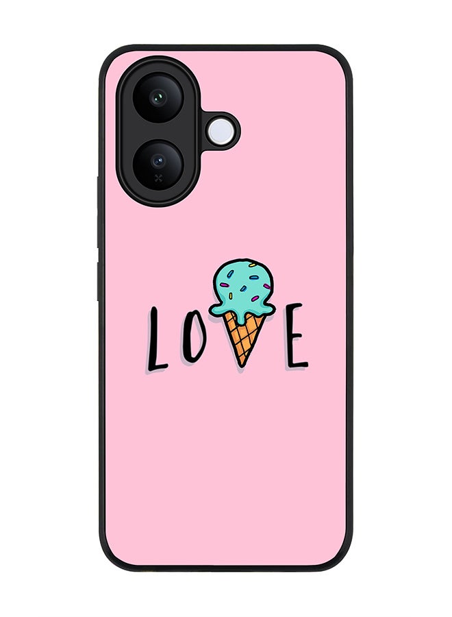 For vivo V60 Lite 5G / V60 Lite 4G Case,Slim fit Camera Protection, Shockproof Thin Phone cover  - LoveIcecream Cone
