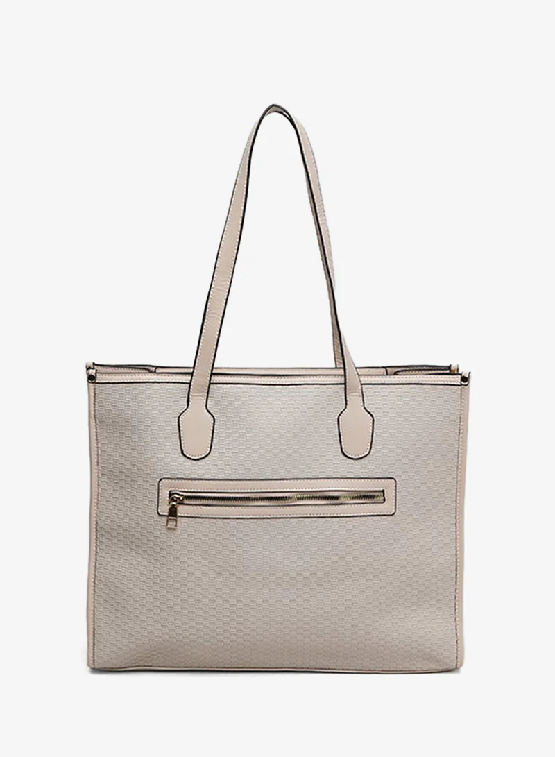 أر أند بي Textured Shoulder Bag
