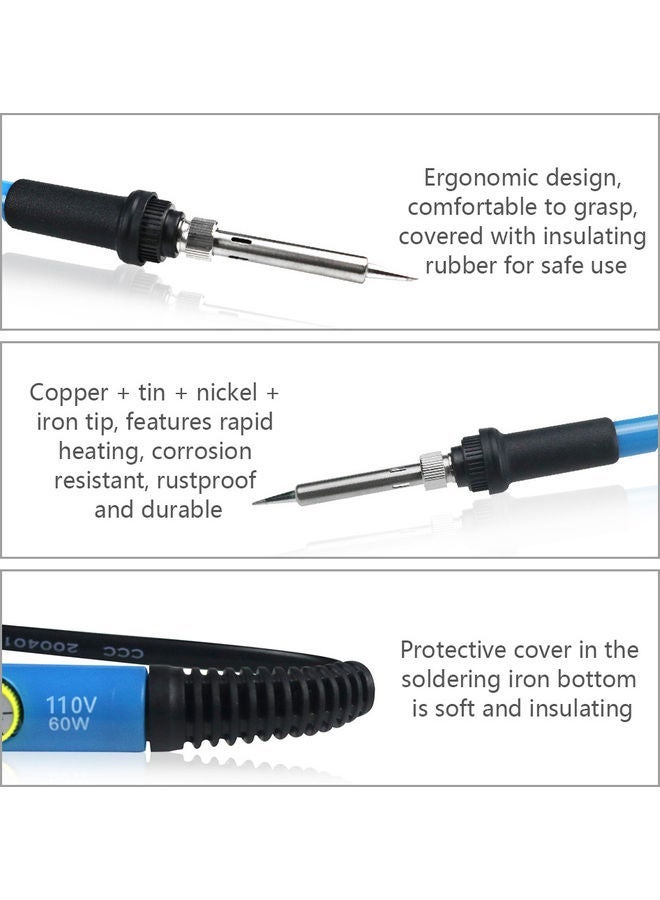 NIBEMINENT Electric Soldering Iron Set Multicolour - Image 5
