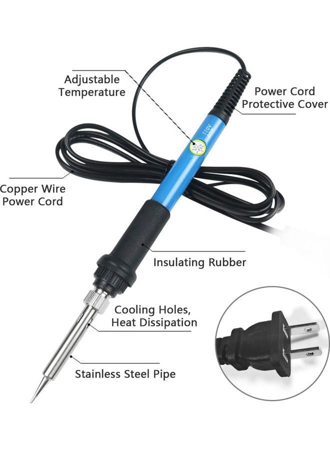 NIBEMINENT Electric Soldering Iron Set Multicolour - Image 4