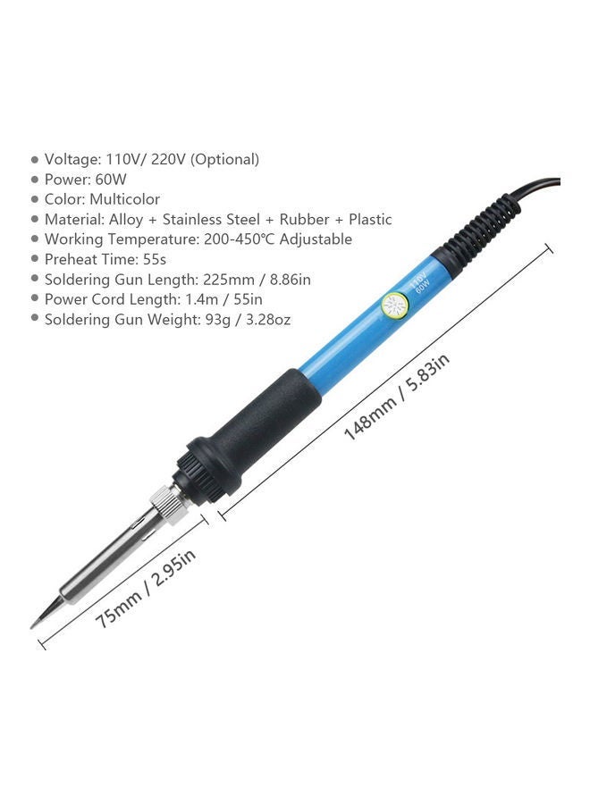 NIBEMINENT Electric Soldering Iron Set Multicolour - Image 2