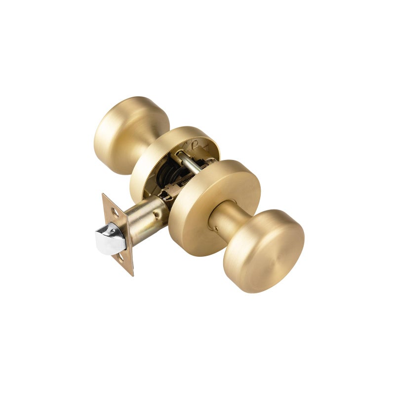 Ncsen Gold Interior Door Knob Non Locking  Passage Door Handles For Hall & Closet  Heavy Duty Door Knobs - Image 1