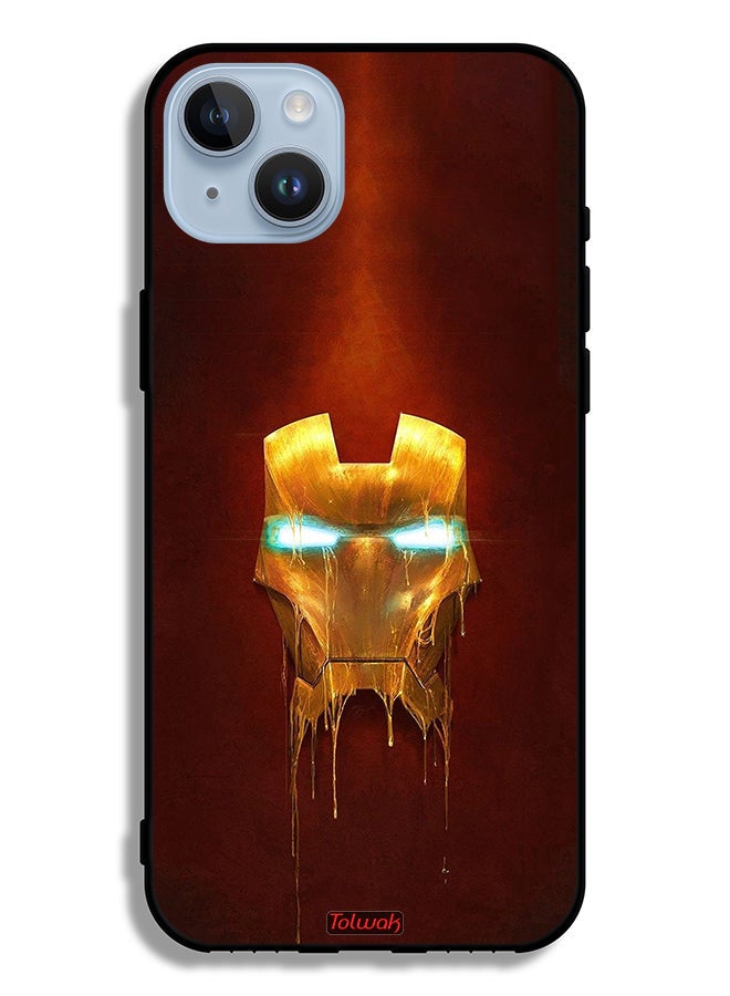 Tolwak Apple iPhone 14 Plus Protective Case Iron Man Marvel Comics - Image 2