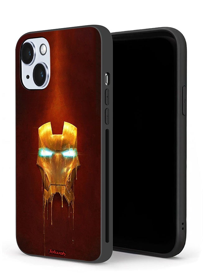 Tolwak Apple iPhone 14 Plus Protective Case Iron Man Marvel Comics - Image 1