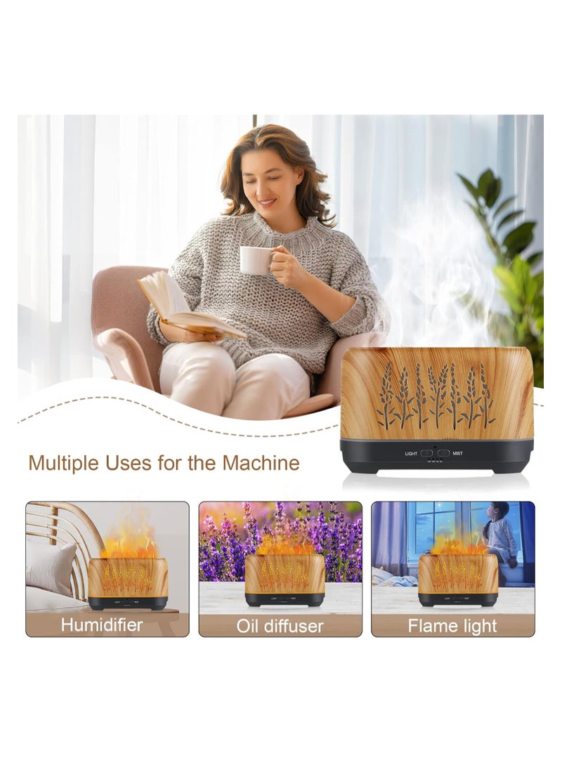 KASTWAVE - جهاز توزيع الزيوت الأساسية، موزع بدون ماء، جهاز بخار الزيوت الأساسية، موزع زيت بالموجات فوق الصوتية سعة 240 مل، 3 أوضاع بخار 4 مؤقتات تصل إلى 12 ساعة من العطر المستمر، موزعات إيقاف التشغيل التلقائي، للمنزل والسيارات والمكاتب - Image 1