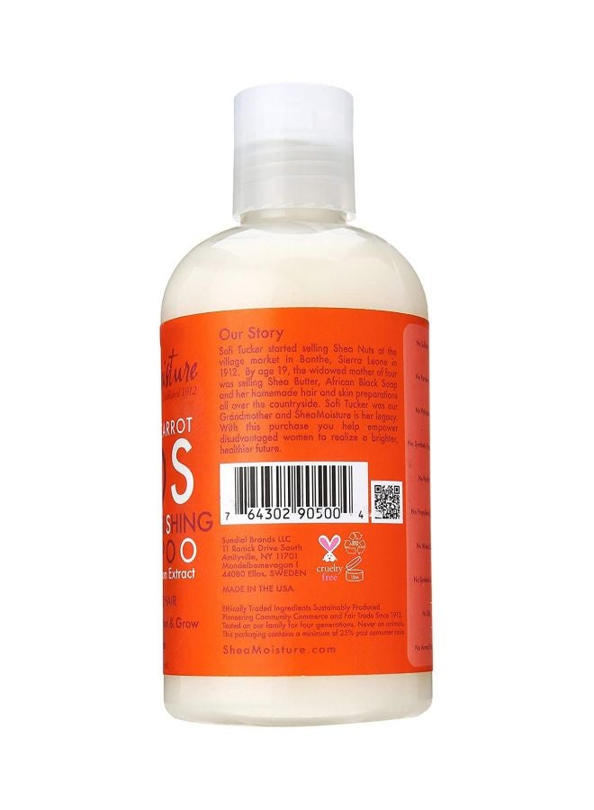 SheaMoisture Mango And Carrot Extra-Nourishing Shampoo 237ml - Image 3