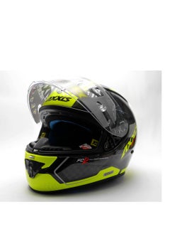 AXXIS FULL FACE helmet AXXIS COBRA rage a3 gloss fluor yellow 