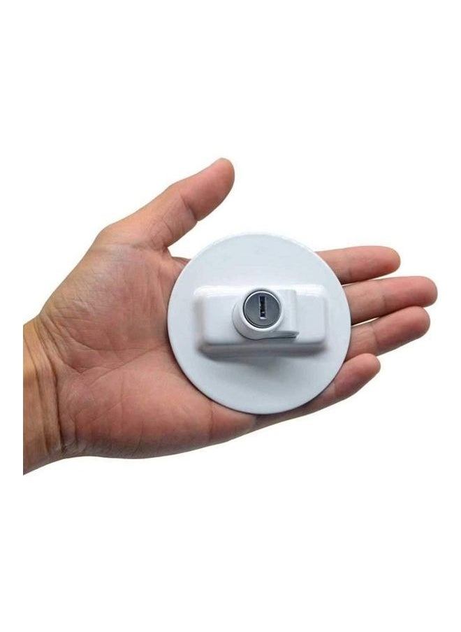 Y&D - Refrigerator Child Safety Lock With 2 Keys White - Image 1