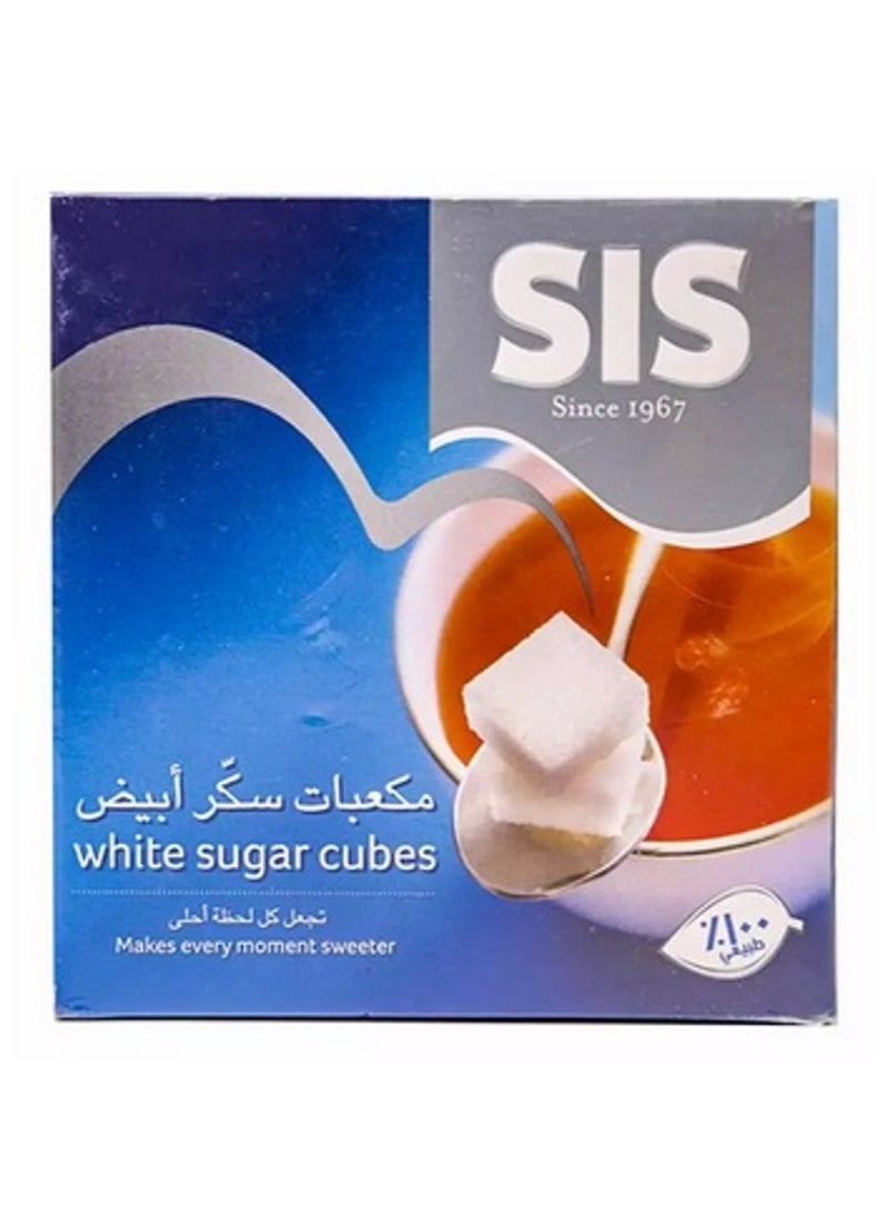SIS Sis white Sugar Cubes, 454Grm 