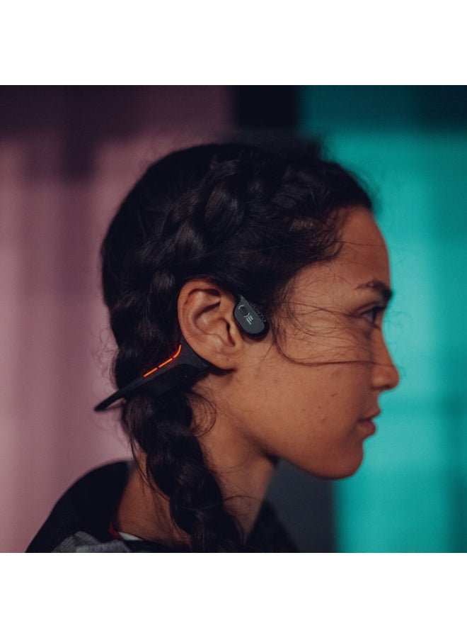 سانتو سماعات رأس لاسلكية Wing Open Ear | خفيفة الوزن، مستقرة، مع LED والتحكم الذكي في حركة الرأس، مقاومة للماء IP67، سهلة الارتداء ومريحة، مصممة للمغامرات الخارجية، ملابس رياضية - - Image 2