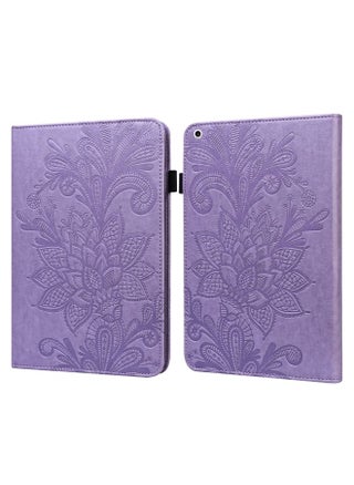 Case Cover Lace Flower Embossing Pattern Horizontal Flip Leather Case with Holder & Card Slots & Wallet & Photo Frame & Sleep / Wake-up Function For iPad Pro 10.5 2017 / 10.2 2019 Purple - pzsku/Z11D4E7E90E22E864FC7CZ/45/_/1708915360/658ecc9e-2619-45be-8c8d-edc873c62146