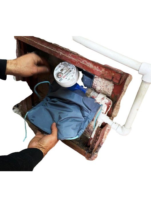 Komplas - Home Water Meter Protection Against Snow-Frost (Freezing) Thermal Insulation Jacket Insulation Home Water Meter - Image 1
