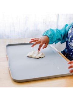 green sprouts Green Sprouts - Silicone Learning Placemat - Aqua  - Image 5