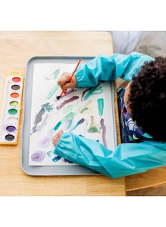 green sprouts Green Sprouts - Silicone Learning Placemat - Aqua  - Image 4