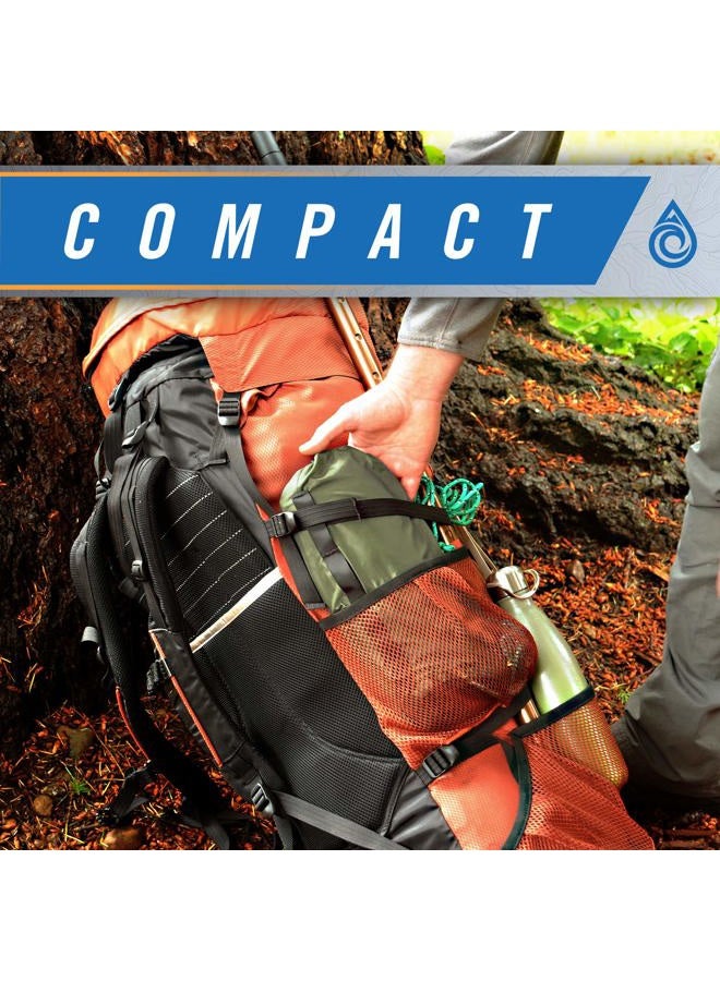 AquaQuest Aqua Quest Hideaway Bivy Stealth Compact Single-Pole Hooped Tent Waterproof Breathable with Mosquito Bug Net Mesh for Hunting, Hiking, Camping - Image 4