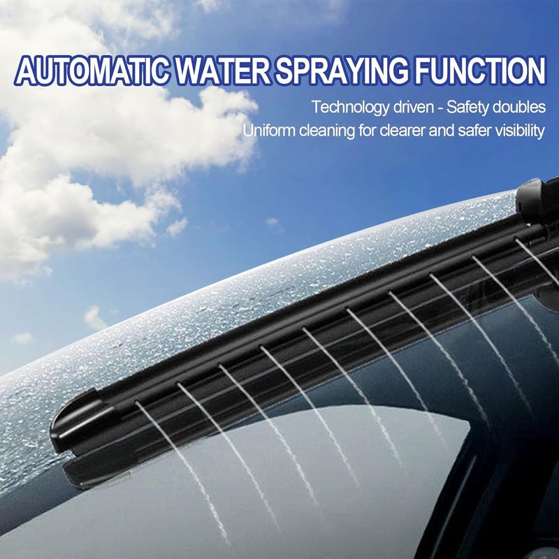 EMITHSUN® 26"+21"+11" Sprayer Wiper Blades for Lincoln Aviator 2020-2023 - Set of 3 - Image 2