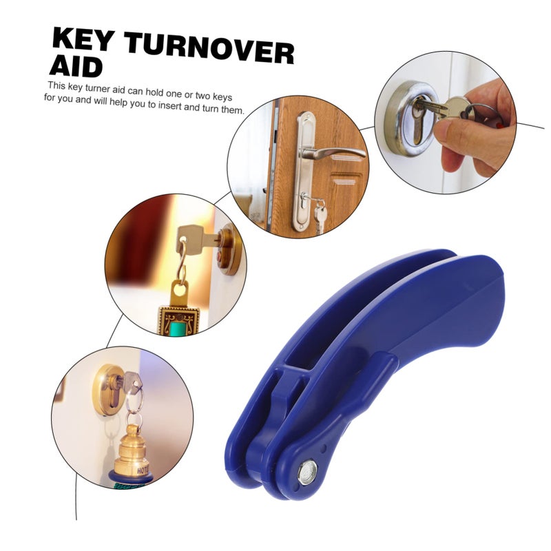 3pcs Key Turner Aid for Weak Grip Lightweight Tool for Stiff Locks Elderly Assist - Image 3