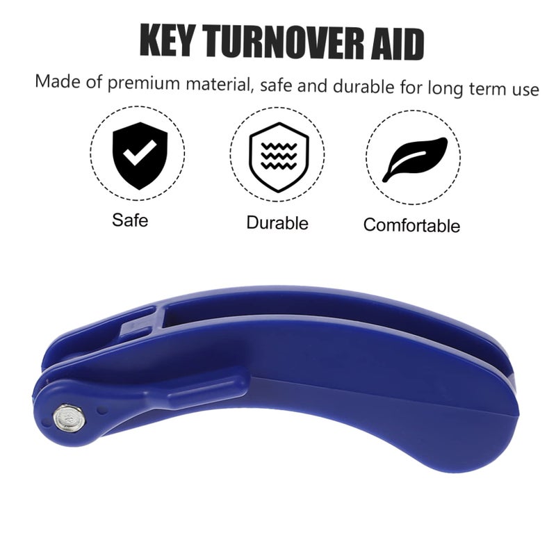 3pcs Key Turner Aid for Weak Grip Lightweight Tool for Stiff Locks Elderly Assist - Image 5