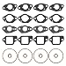 TNJPSEK 4 Sets GCV160 Carburetor Float Bowl Gasket Kit 16010883015 Lawn Mower Carburetor Gaskets for GCV160 GCV190 G150400 GC135190 HRX217 HRR216 Tillers Water Pumps Generators - Image 2