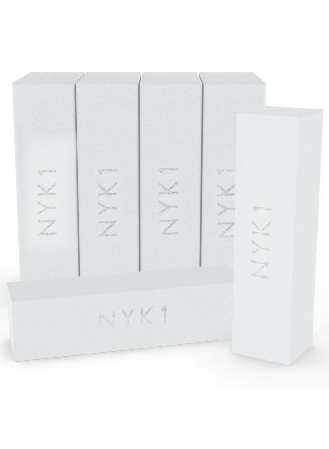 NYK1 White Nail Buffer Sanding Block - (Pack of 10) NYK1 Professional Salon Quality Grit Nail Buffer File for Sanding, Filing Natural, Shellac or Acrylic Gel Nails - Image 3