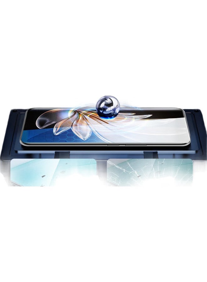 Koolife Tempered Glass Screen Protector For Vivo S20 Pro, Full Coverage Curved Glass Film, Ultra-thin Hd Anti-drop Fingerprint Resistant Protective Film For Vivo S20 Pro Smartphone - Image 2