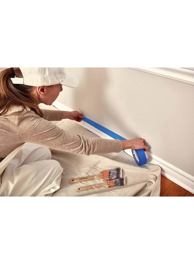ZUPERIA Canvas Drop Cloth for Painting (Size 6 x 9 Feet - Pack of 4) - Pure Cotton Painters Drop Cloth for Painting, Furniture & Floor Protection - All Purpose Thick Canvas tarp with Double Stitched Edges. - Image 5