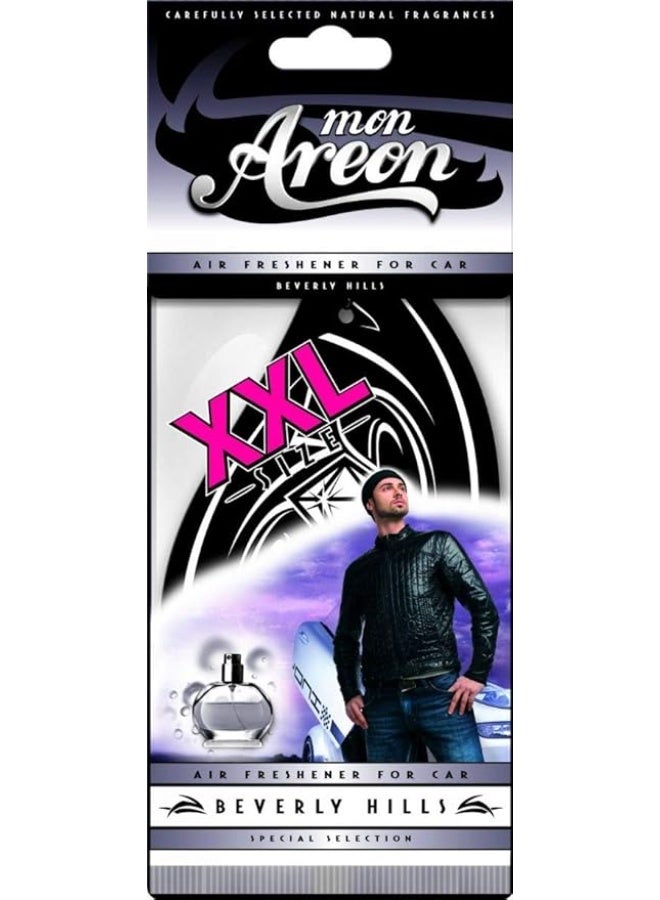 Areon MON XXL Beverly Hills –Long-Lasting Fresh Sweet Scent
