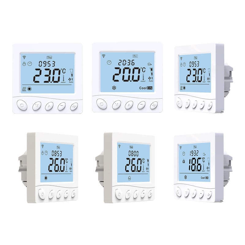 Smart WiFi Thermostat For 2 Pipe Floor Heating With 3.2 Inch LCD Display - Image 2