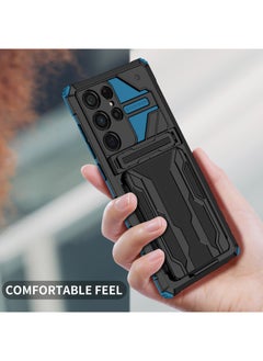 RICOONLINE Shockproof Protective Cases Cover Compatible for Samsung Galaxy S22Ultra Blue  - Image 5