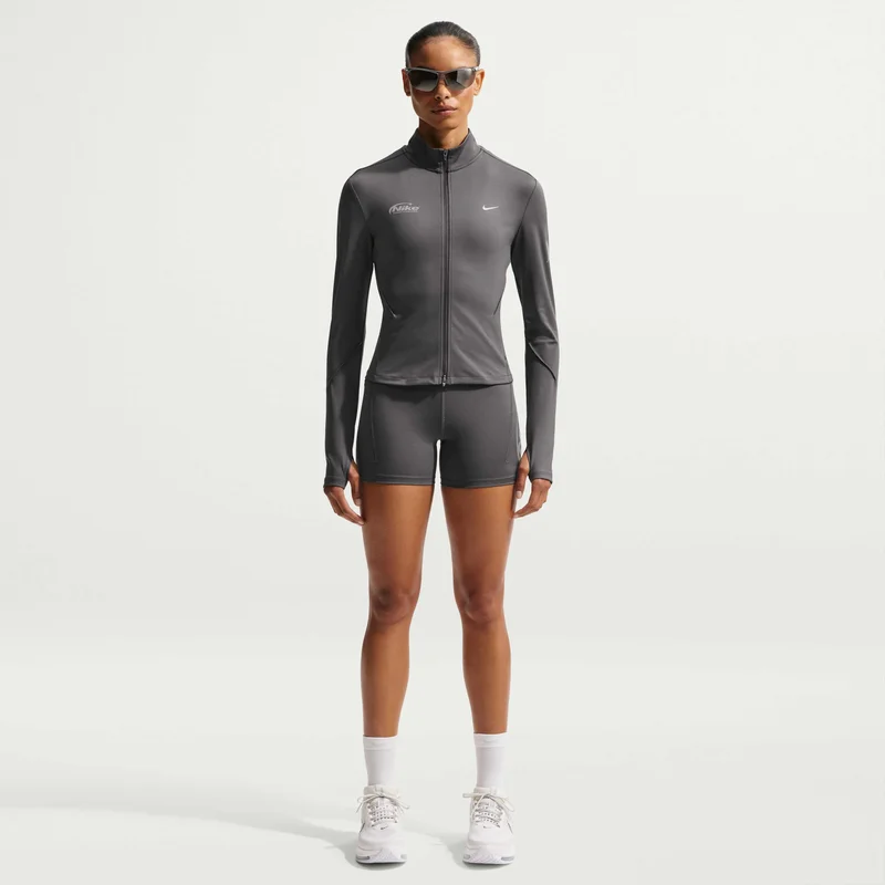 Nike Brown Women's Swift Dri-FIT Running Shorts for Women | Best Price UAE