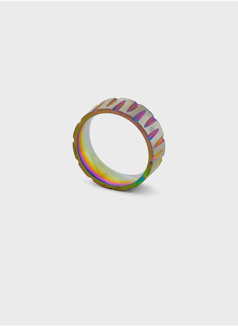 Seventy Five - Embossed Hologram Ring - Image 1