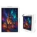 Ulord Great Jigsaw Puzzles for Adults 300 Pieces Aurora Castle Puzzles for Adults Toys Gift Family Decoration Kids Puzzle - Image 4